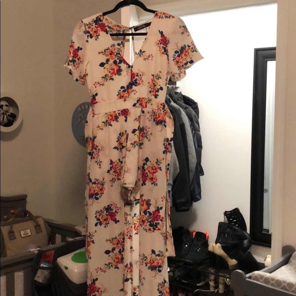 Flower long/short Dress